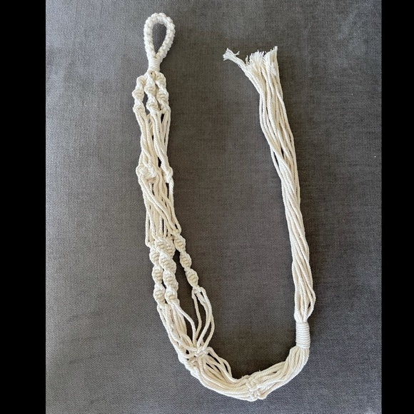 Copy - Boho macrame plant holder style 3 - Picture 5 of 5